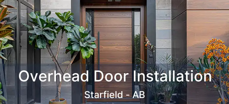  Overhead Door Installation Starfield - AB