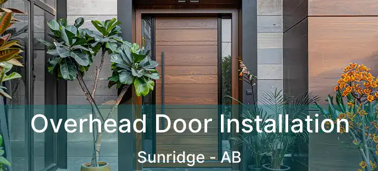  Overhead Door Installation Sunridge - AB