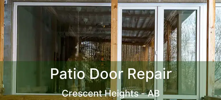  Patio Door Repair Crescent Heights - AB