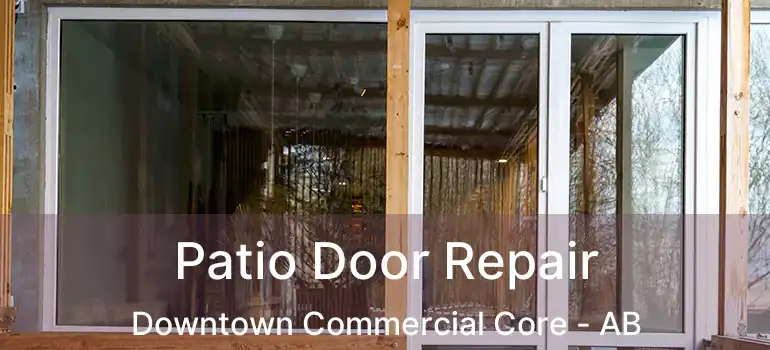  Patio Door Repair Downtown Commercial Core - AB