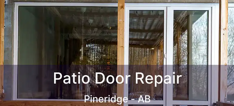  Patio Door Repair Pineridge - AB