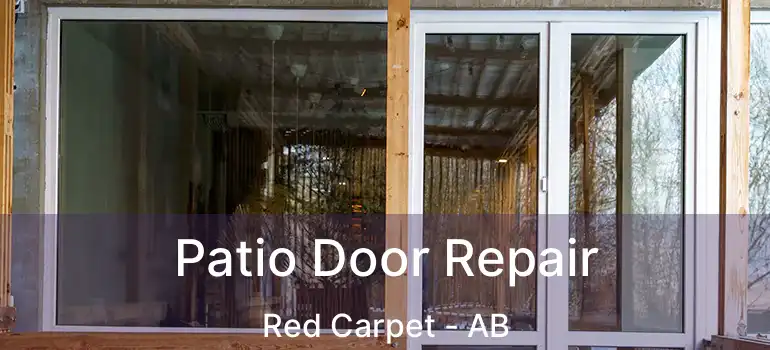  Patio Door Repair Red Carpet - AB
