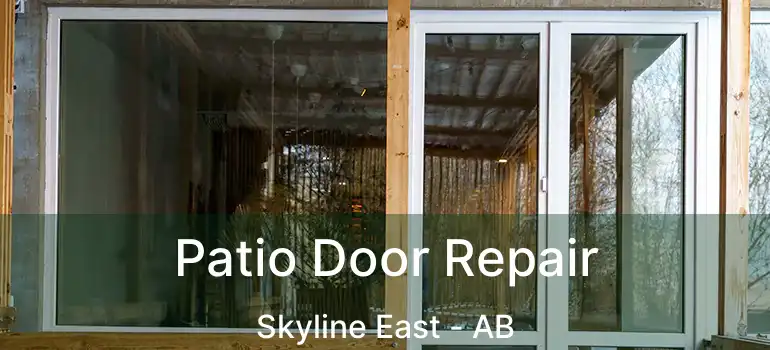  Patio Door Repair Skyline East - AB