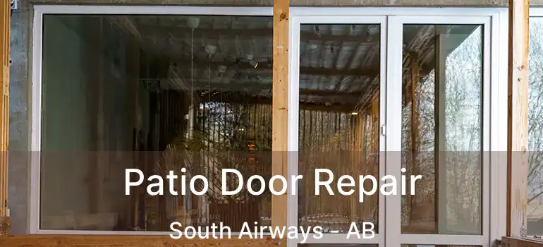  Patio Door Repair South Airways - AB