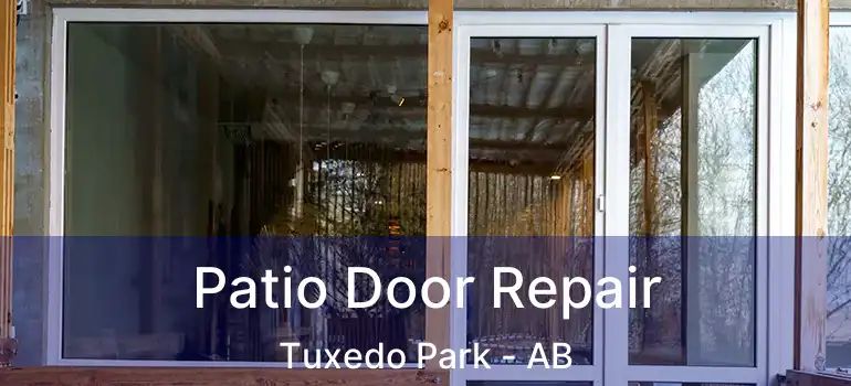  Patio Door Repair Tuxedo Park - AB