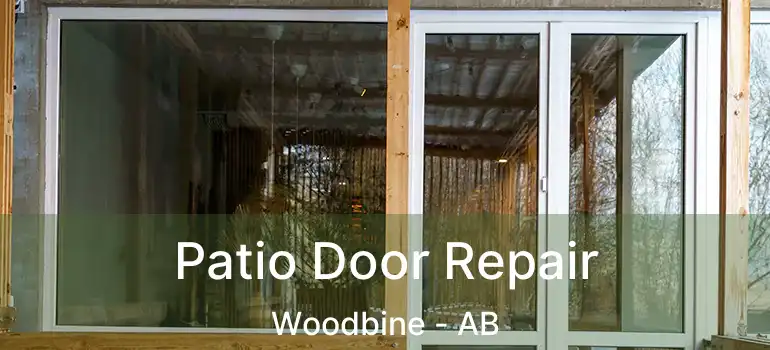  Patio Door Repair Woodbine - AB