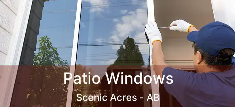  Patio Windows Scenic Acres - AB