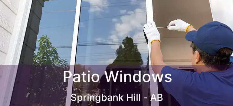  Patio Windows Springbank Hill - AB
