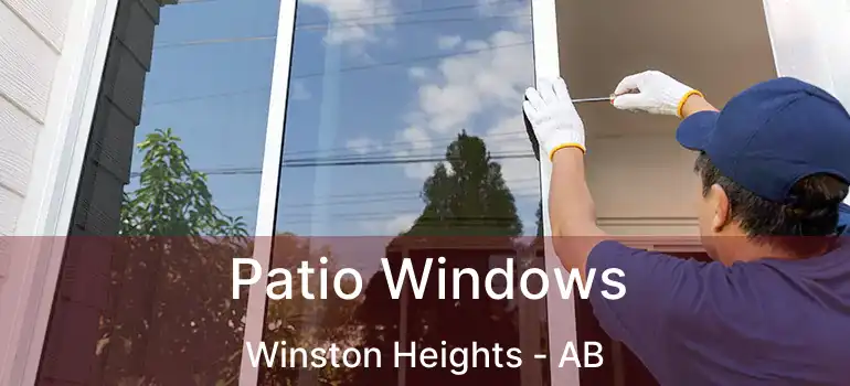  Patio Windows Winston Heights - AB