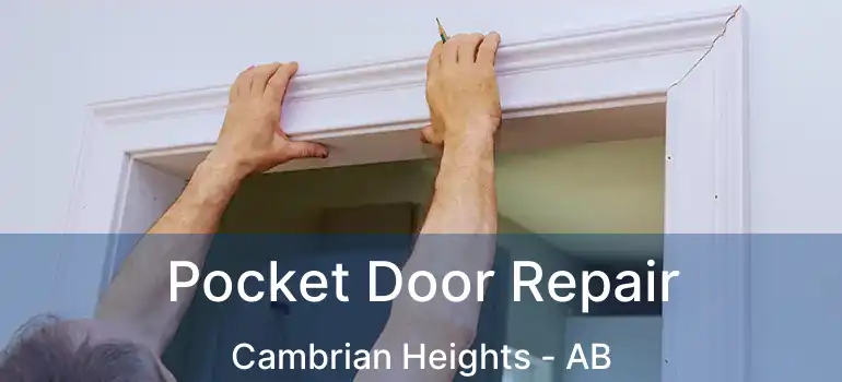  Pocket Door Repair Cambrian Heights - AB