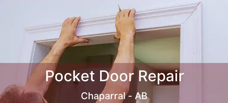  Pocket Door Repair Chaparral - AB