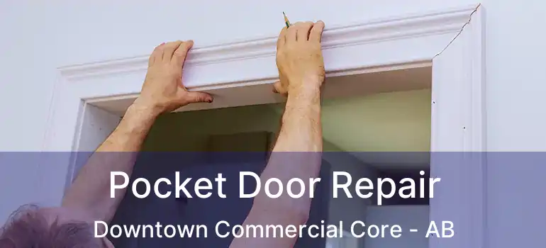  Pocket Door Repair Downtown Commercial Core - AB