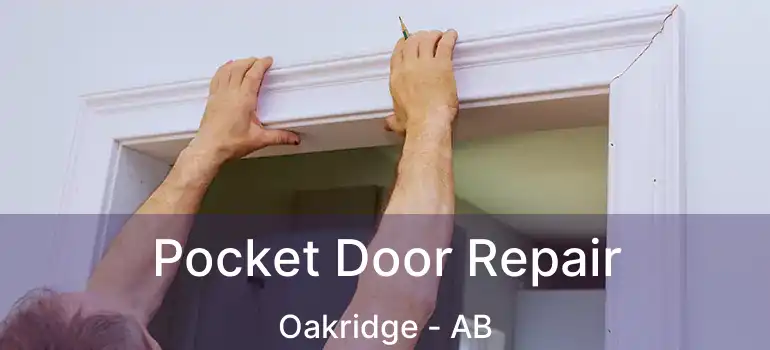  Pocket Door Repair Oakridge - AB