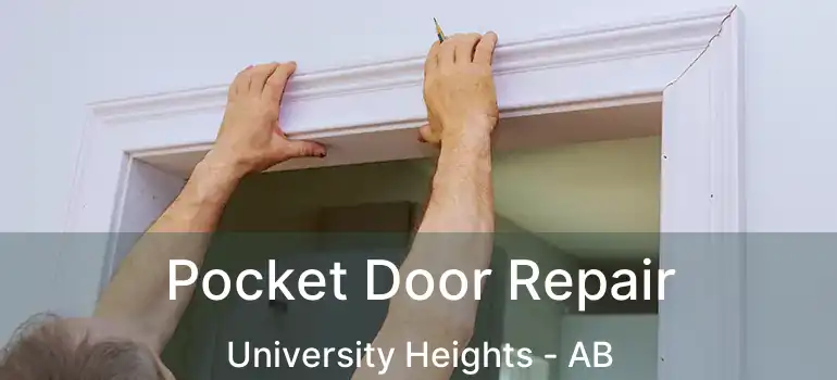  Pocket Door Repair University Heights - AB