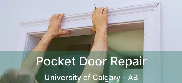 Pocket Door Repair University of Calgary - AB