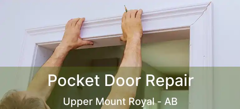  Pocket Door Repair Upper Mount Royal - AB