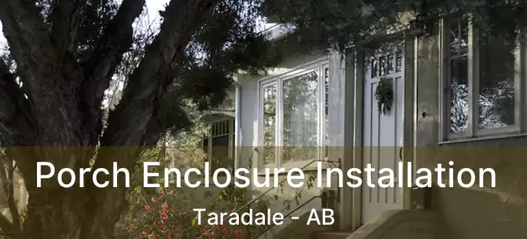  Porch Enclosure Installation Taradale - AB