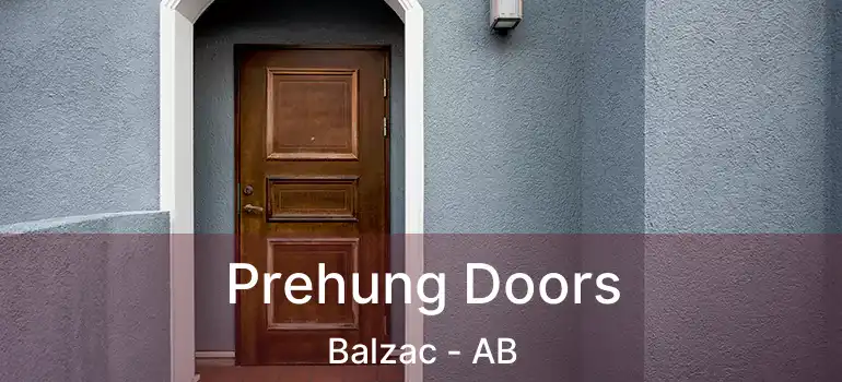  Prehung Doors Balzac - AB