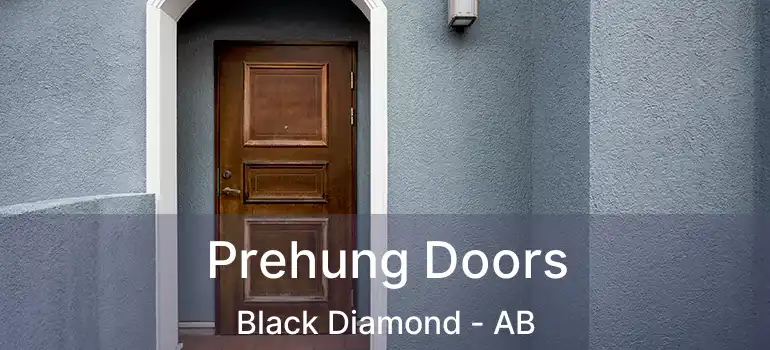  Prehung Doors Black Diamond - AB