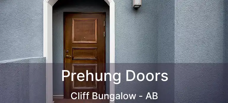  Prehung Doors Cliff Bungalow - AB