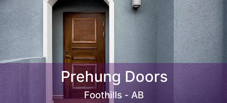  Prehung Doors Foothills - AB