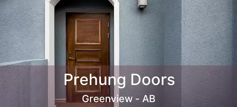  Prehung Doors Greenview - AB