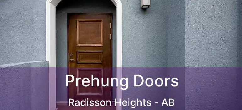  Prehung Doors Radisson Heights - AB