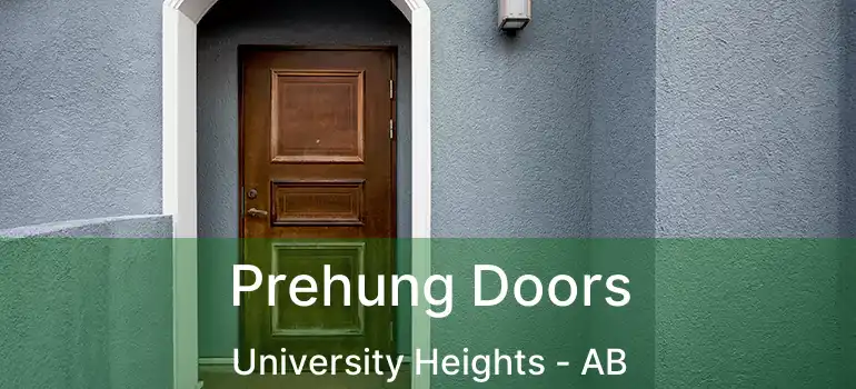  Prehung Doors University Heights - AB