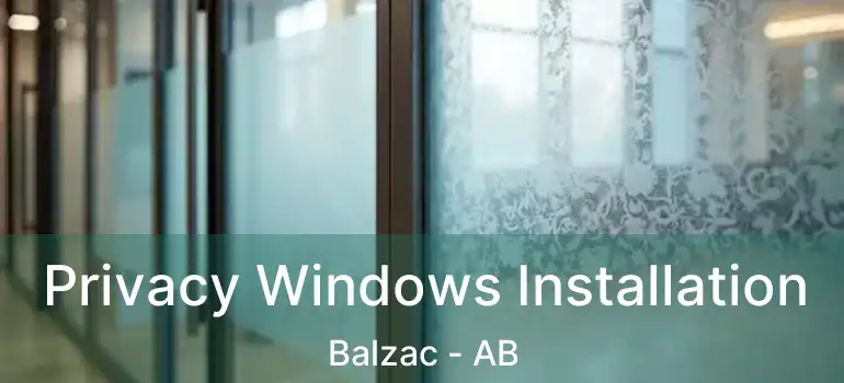  Privacy Windows Installation Balzac - AB