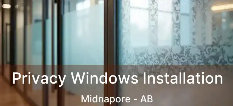  Privacy Windows Installation Midnapore - AB