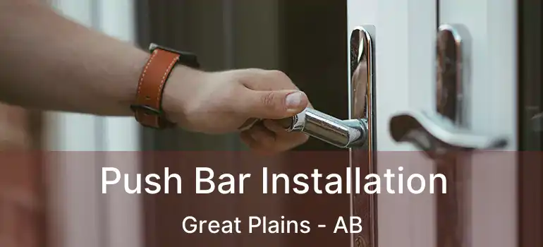  Push Bar Installation Great Plains - AB