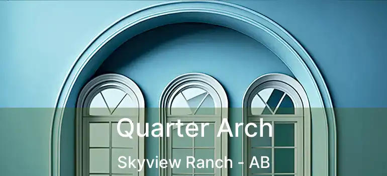  Quarter Arch Skyview Ranch - AB