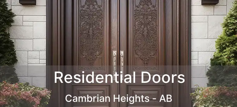  Residential Doors Cambrian Heights - AB