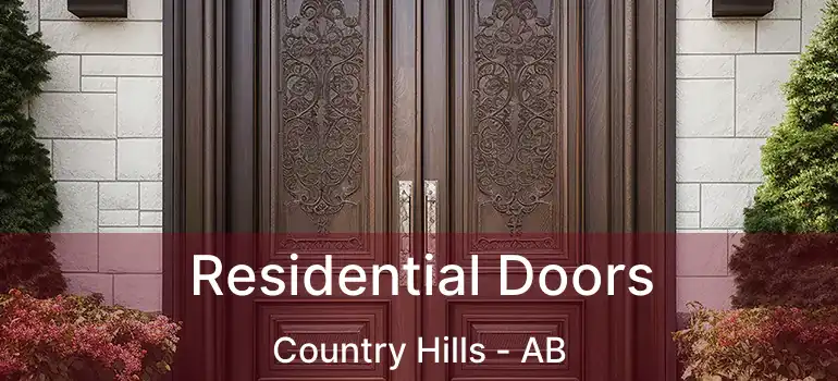 Residential Doors Country Hills - AB