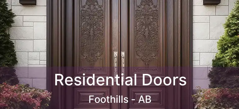  Residential Doors Foothills - AB