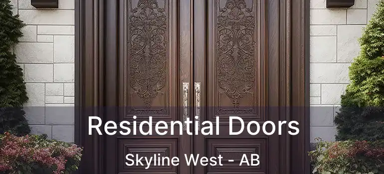  Residential Doors Skyline West - AB