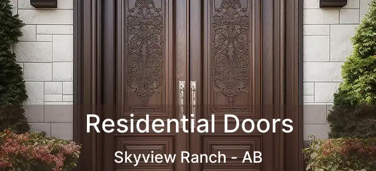  Residential Doors Skyview Ranch - AB