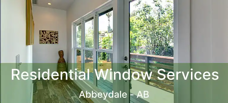  Residential Window Services Abbeydale - AB