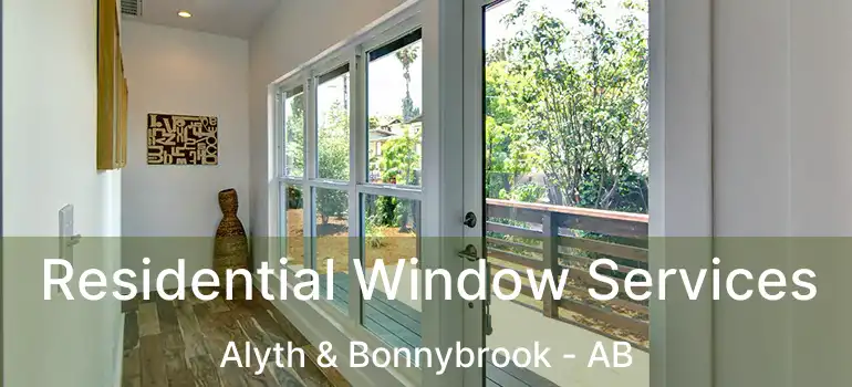  Residential Window Services Alyth & Bonnybrook - AB
