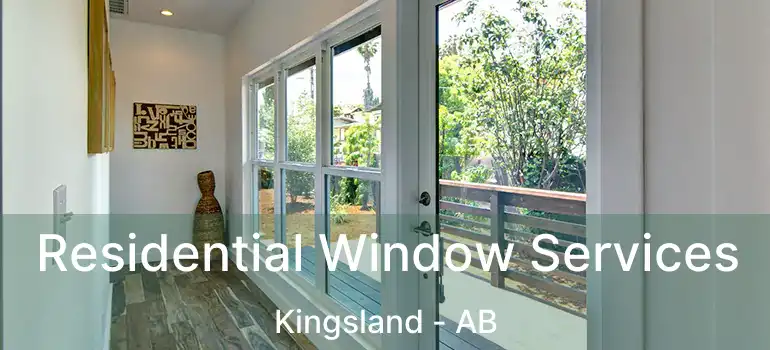  Residential Window Services Kingsland - AB