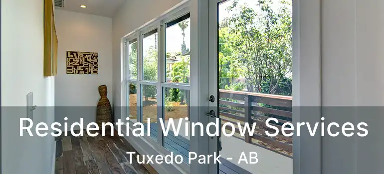  Residential Window Services Tuxedo Park - AB