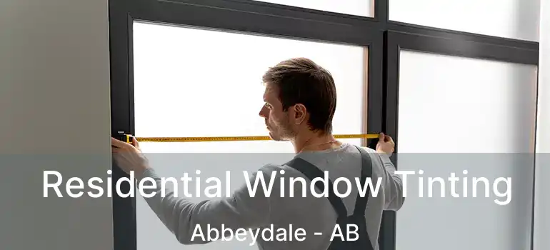  Residential Window Tinting Abbeydale - AB