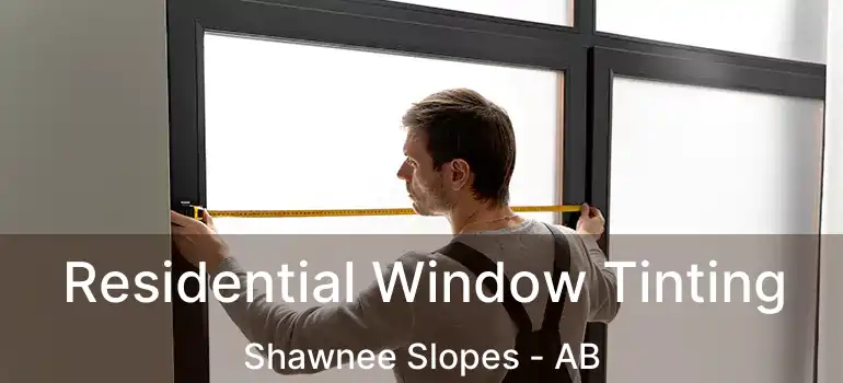  Residential Window Tinting Shawnee Slopes - AB