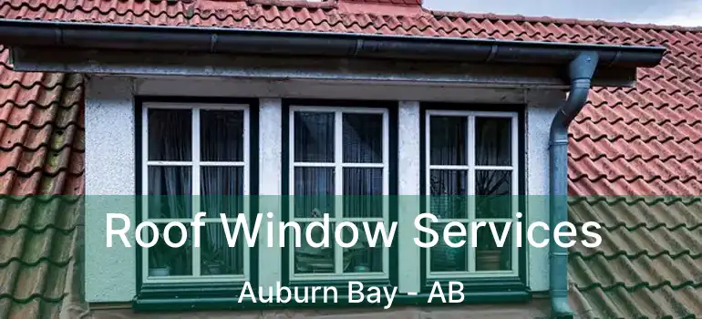  Roof Window Services Auburn Bay - AB