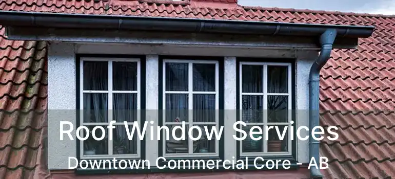  Roof Window Services Downtown Commercial Core - AB