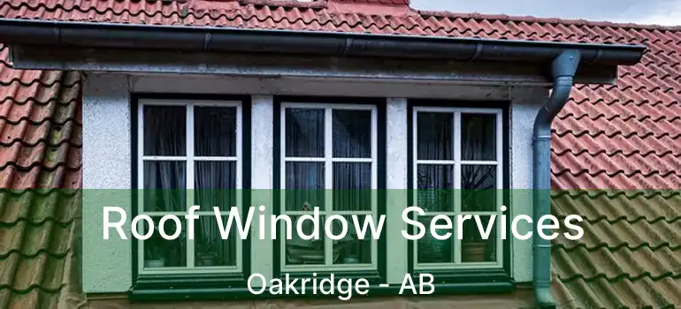  Roof Window Services Oakridge - AB
