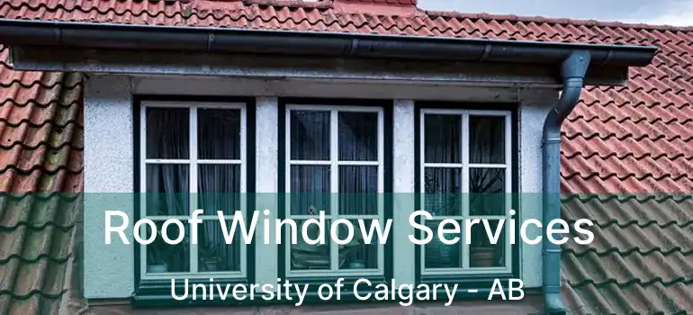 Roof Window Services University of Calgary - AB