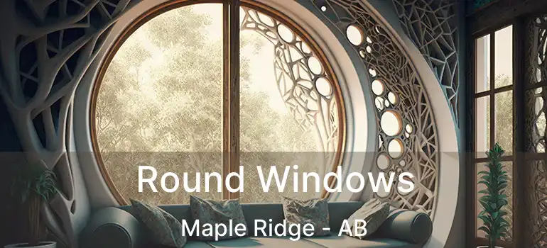  Round Windows Maple Ridge - AB