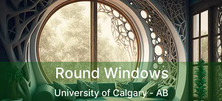  Round Windows University of Calgary - AB