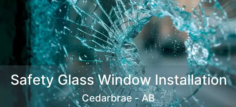  Safety Glass Window Installation Cedarbrae - AB